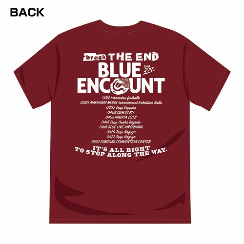 TOUR 2017 break “THE END”　TOUR T-SHIRT [Doughnuts]